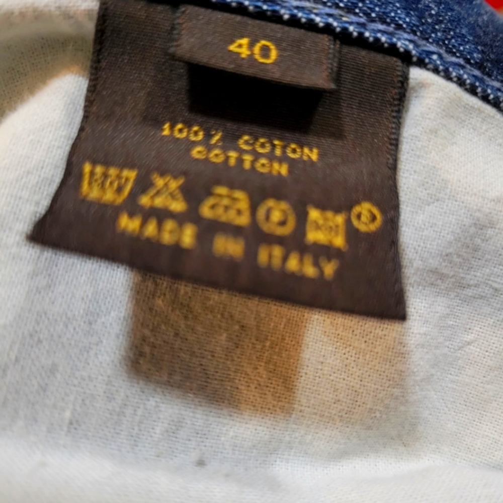👖Louis Vuitton Dark Blue Straight Leg Jeans Authentic 👖 - Picture 6 of 16